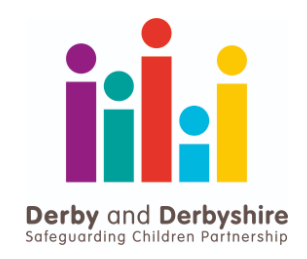 Derby and Derbyshire Safeguarding Children Partnership logo