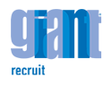 Giant recruit logo